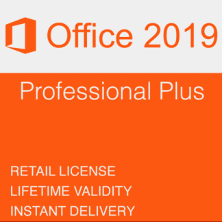 Office 2019 Professional Plus – Lifetime Retail License Key